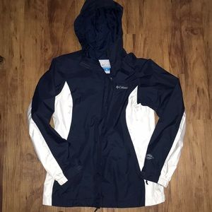Columbia rain coat